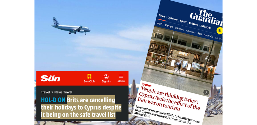Στον βρετανικό Τύπο οι επιπτώσεις της κρίσης στον κυπριακό τουρισμό