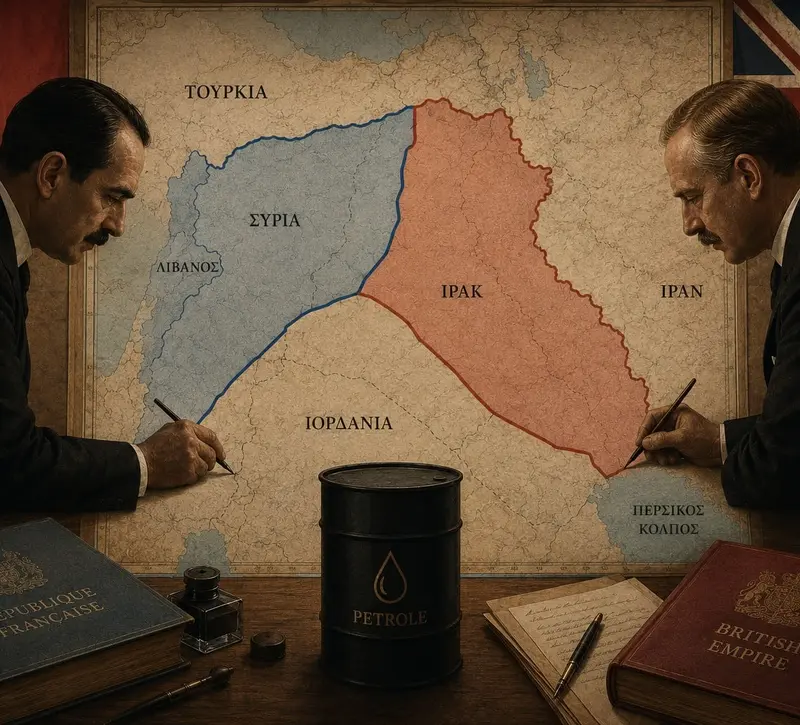 Πώς δύο άνδρες «καταδίκασαν» τη Μέση Ανατολή πριν από 110 χρόνια