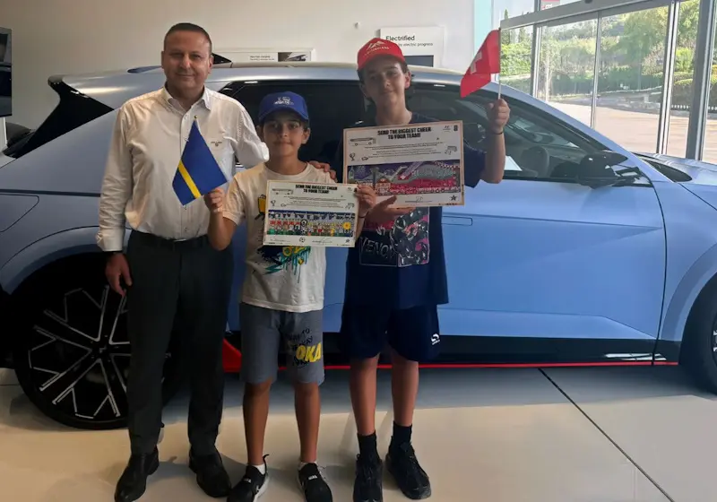 “Be There With Hyundai” - Δύο μικροί καλλιτέχνες στο FIFA World Cup 2026™