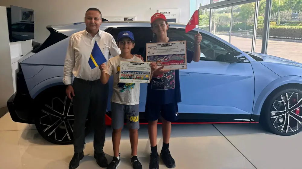 “Be There With Hyundai” - Δύο μικροί καλλιτέχνες στο FIFA World Cup 2026™