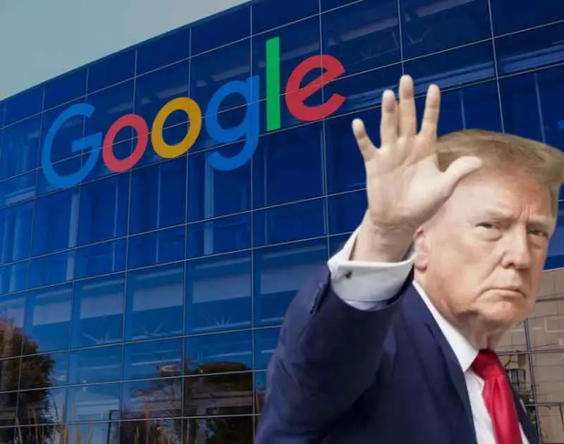 Ο Τραμπ δηλώνει ότι η Google απέρριψε την ιδέα του να πάρει ένας ωκεανός το όνομά του