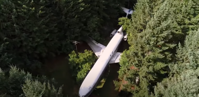 Ο Αμερικανός που ζει σε ιστορικό Boeing των Ολυμπιακών Αερογραμμών