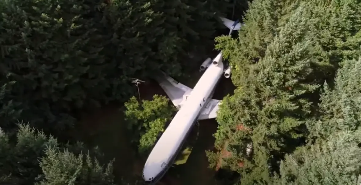 Ο Αμερικανός που ζει σε ιστορικό Boeing των Ολυμπιακών Αερογραμμών