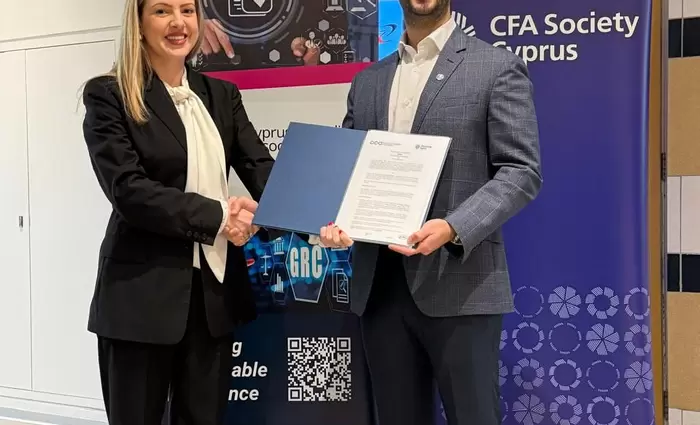 Μνημόνιο Συνεργασίας μεταξύ CFA Society Cyprus - Cyprus Compliance Association