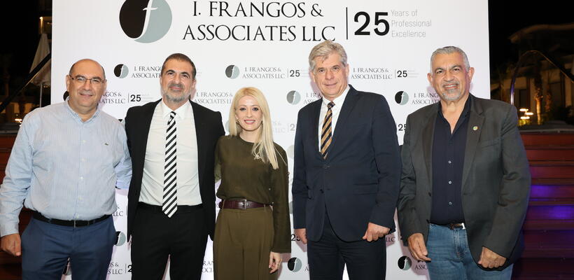 I.Frangos & Associates LLC: 25 Χρόνια Αριστείας και Εξέλιξης στον Νομικό Κόσμο της Κύπρου