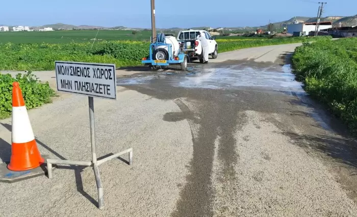 Νέα κρούσματα αφθώδους σε Δρομολαξιά και Μενεού