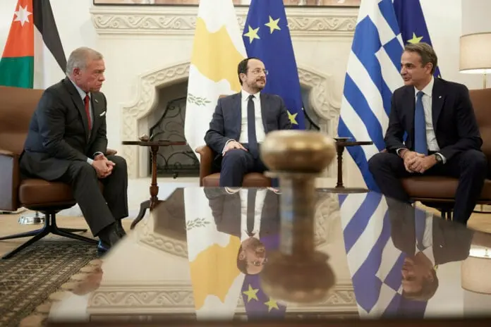 Στην 5η τριμερή συνάντηση Κύπρου – Ελλάδας – Ιορδανίας με συμμετοχή Χριστοδουλίδη