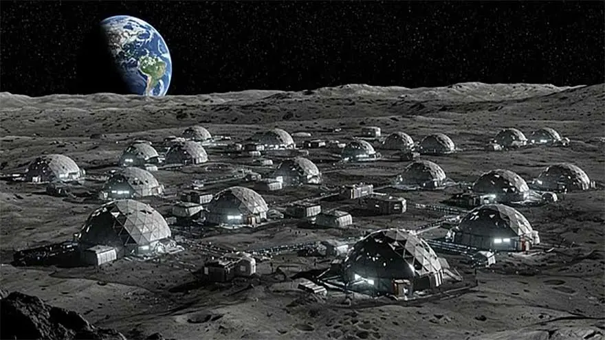 NASA: Θα φτιάξουμε ένα χωριό στη Σελήνη μέχρι το 2035