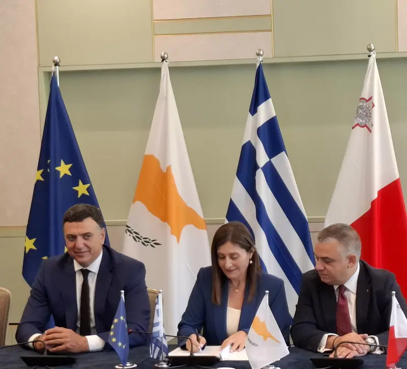 Ναυτιλία: Διακήρυξη για προστασία της ανταγωνιστικότητας του κλάδου υπέγραψαν Κύπρος, Ελλάδα, Μάλτα και Ιταλία
