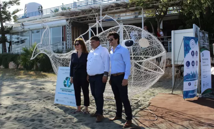H Medochemie εγκατέστησε καινοτόμο Ανακυκλώψαρο σε παραλία της Λεμεσού