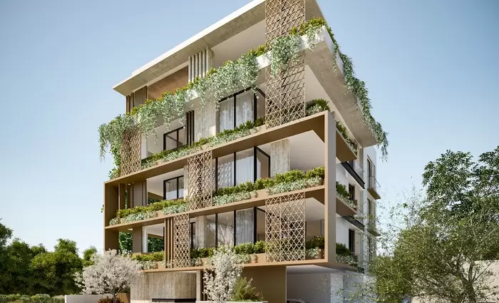 Μοντέρνα πολυκατοικία στην Αγία Παρασκευή από τη Cyfield