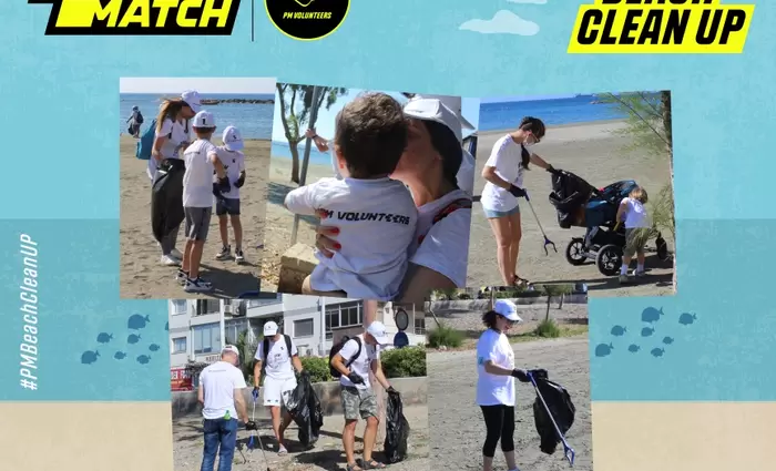 Καθαρισμός παραλίας από την Parimatch