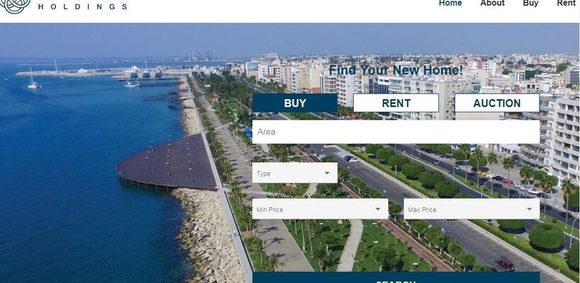 Νέα ιστοσελίδα ακινήτων από την Gordian Holdings