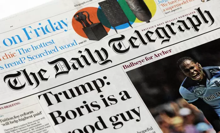 Προς πώληση μέσω δημοπράτησης οδεύουν η Telegraph και το Spectator