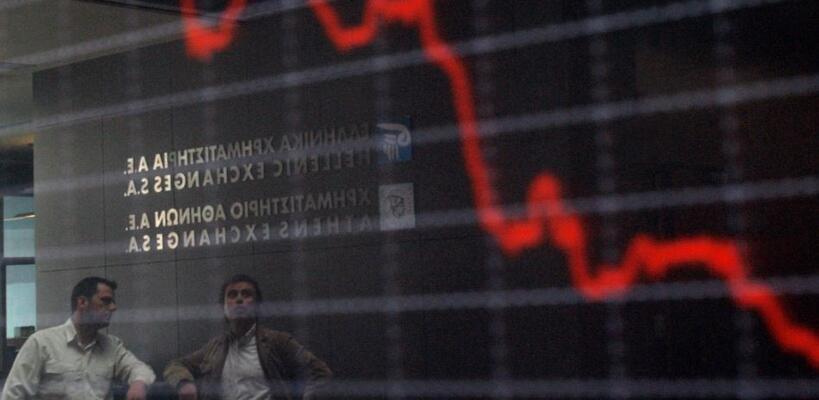 Εικόνα κατάρρευσης παρουσιάζει το Χρηματιστήριο Αθηνών