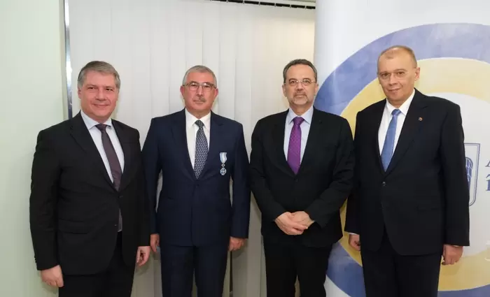 Τελετή βράβευσης κ. Μάριου Α. Κλείτου με μία από τις υψηλότερες εθνικές διακρίσεις της Ρουμανίας