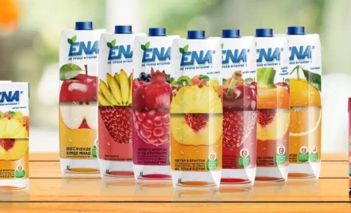 Χυμοί ΕΝΑ: Επαναλανσάρισμα με νέα εμφάνιση