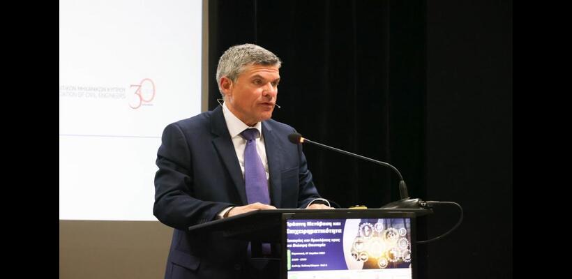 Παπαναστασίου για GSI: Πάρα πολύ πολύπλοκο έργο με πάρα πολλές προκλήσεις