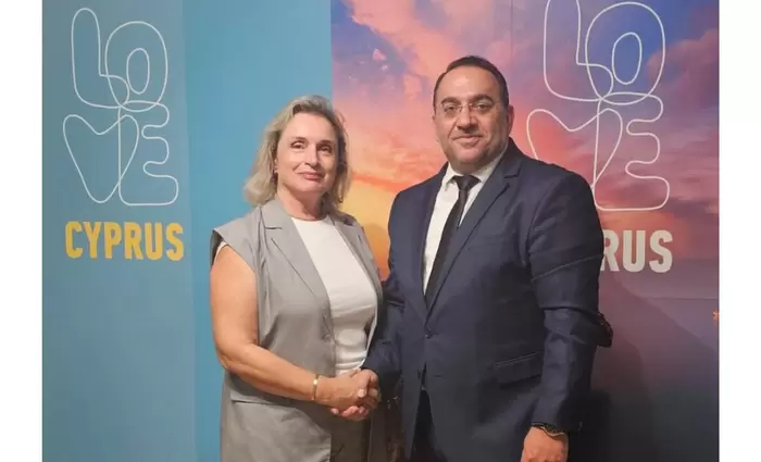 Επί τάπητος η ενίσχυση της συνεργασίας ΕΟΤ με το Υφ. Τουρισμού της Κύπρου
