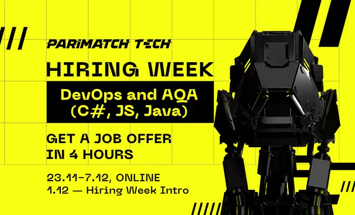 Η Parimatch Tech ξεκίνησε Hiring Week και κάνει προσφορά σε τέσσερις ώρες