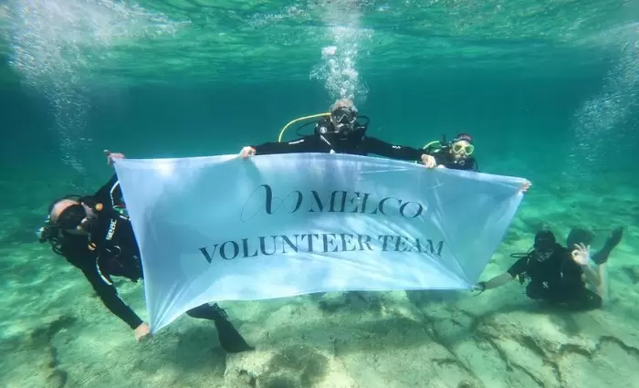 Καθαρισμός βυθού στο Λιμανάκι Αγίας Νάπας από τη Melco Cyprus (ΦΩΤΟΣ)