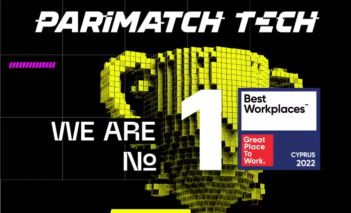 H Parimatch Tech στην κορυφή της λίστας Cyprus’ Best Workplaces™ 2022, του Great Place to Work™