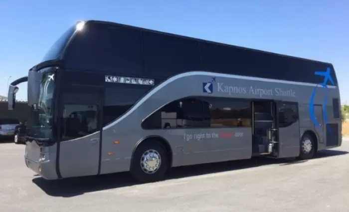 Διαφοροποίηση στα δρομολόγια από την Kapnos Airport Shuttle 