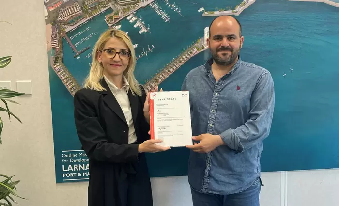 Tρία πιστοποιητικά ISO έλαβε το λιμάνι Λάρνακας