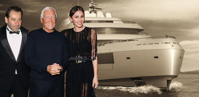 Η νέα επιχειρηματική κίνηση Κώστα Κλεάνθους με τα Armani superyachts
