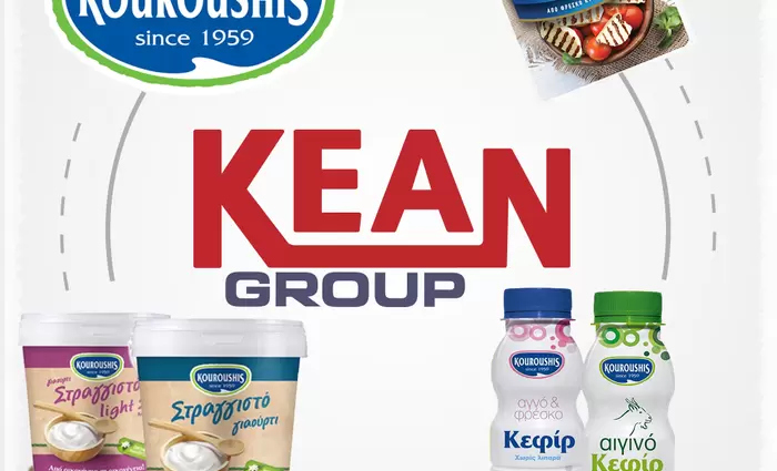 Νέα συνεργασία ΚΕΑΝ Trading και γαλακτοβιομηχανίας ΚΟΥΡΟΥΣΙΗ