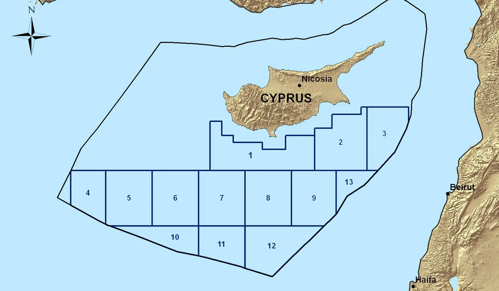 Τέλος στις έρευνες για φυσικό αέριο στα τεμάχια 2, 3 και 9 της κυπριακής ΑΟΖ