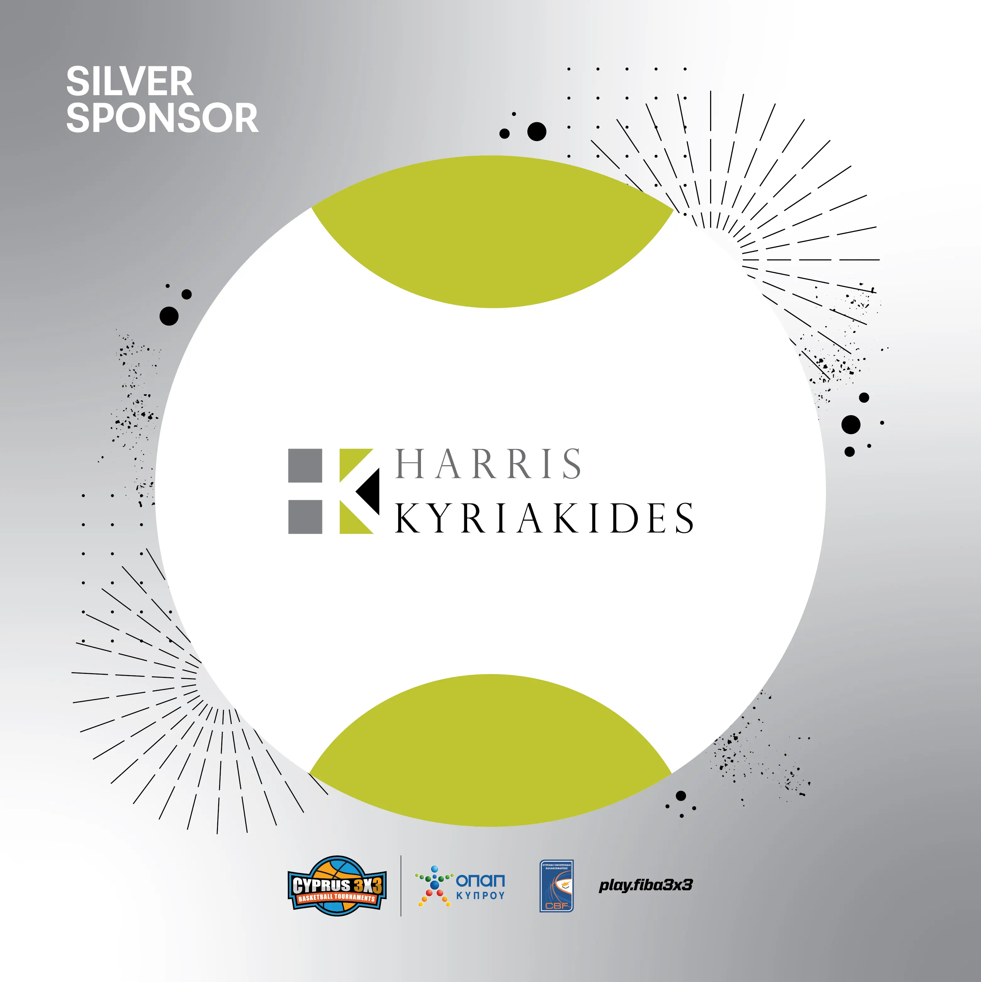 Ενεργή στήριξη της Harris Kyriakides στο OPAP Cyprus 3x3 2023