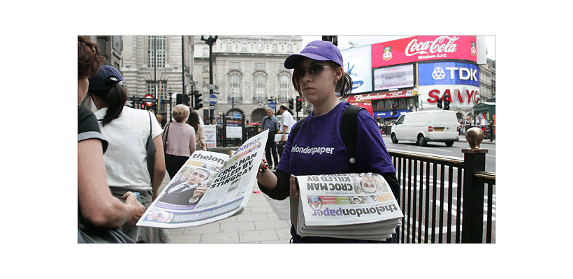 Λονδίνο: Δύσκολες ώρες για τις δωρεάν εφημερίδες Standard, Metro και City AM