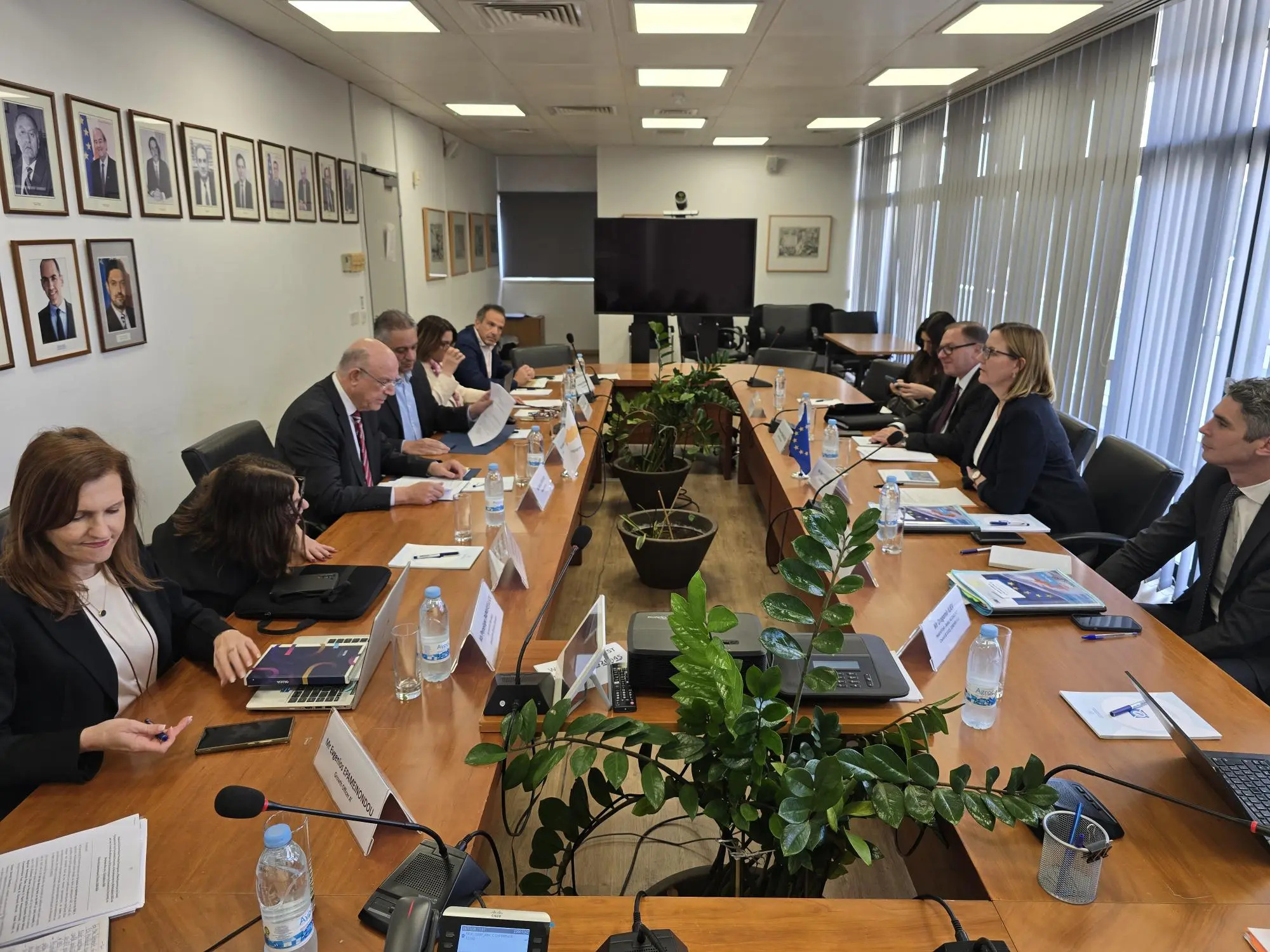 Επαφές Μ. Κεραυνού με EBRD και Κομισιόν ενόψει Κυπριακής Προεδρίας