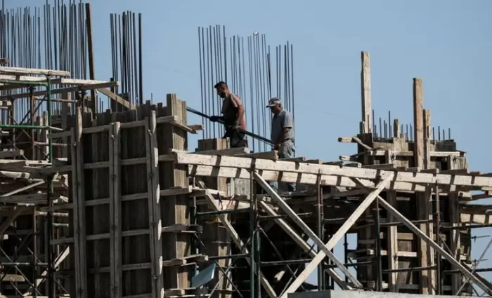 Αύξηση 2,7% στις άδειες οικοδομής στο εννιάμηνο