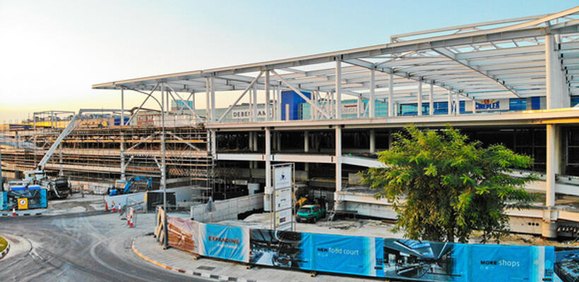 Πως εξελίσσεται η επέκταση του Τhe Mall of Cyprus