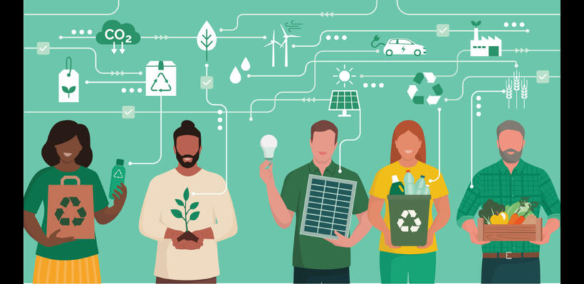 Ο οικονομικός μετασχηματισμός περνά μέσα από την Πράσινη Μετάβαση