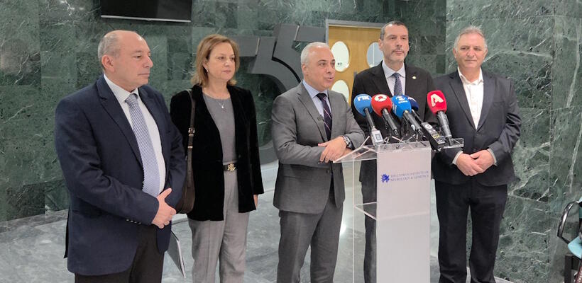Πρώτη επίσκεψη του Υπουργού Υγείας στο Ινστιτούτο Νευρολογίας και Γενετικής Κύπρου