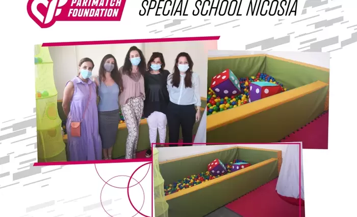 Δωρεά στο Ειδικό Σχολείο Λευκωσίας από το Parimatch Foundation
