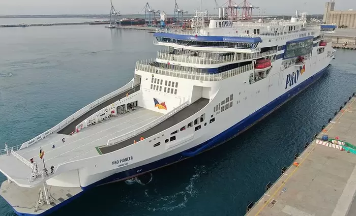 Το κυπριακής σημαίας υβριδικό πλοίο P&O Pioneer υποδέχθηκε η DP World Limassol