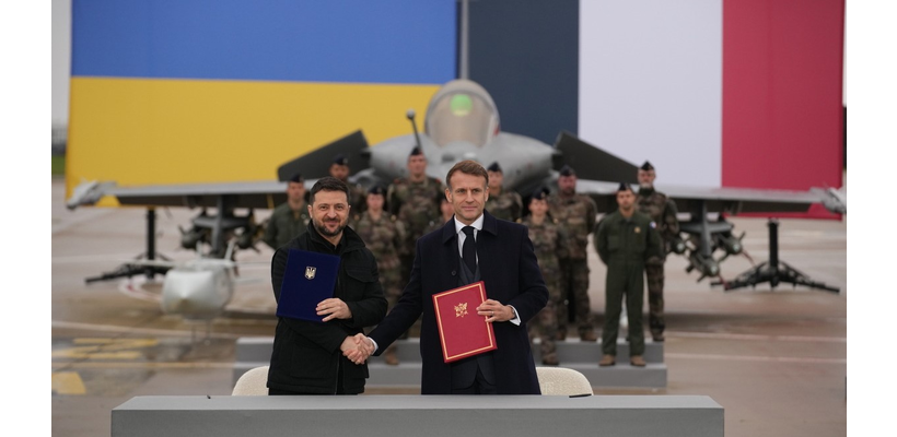 Μακρόν-Ζελένσκι: Έπεσαν οι υπογραφές για μελλοντική προμήθεια έως 100 Rafale στην Ουκρανία