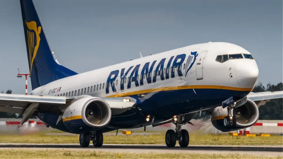 Βουτιά 99,6% στον αριθμό των επιβατών της Ryanair