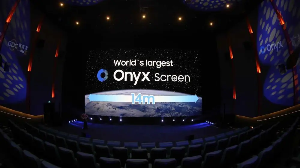Η Samsung έφτιαξε την μεγαλύτερη Onyx Cinema LED οθόνη στον κόσμο
