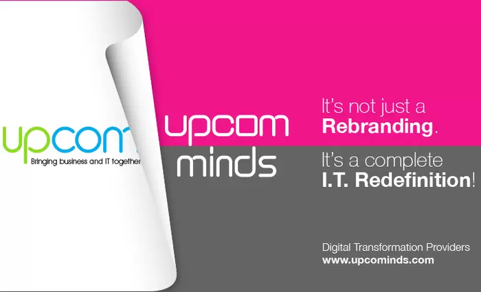 Η Upcom αλλάζει σε «UpcoMinds» και σηματοδοτεί τη νέα αναπτυξιακή της πορεία
