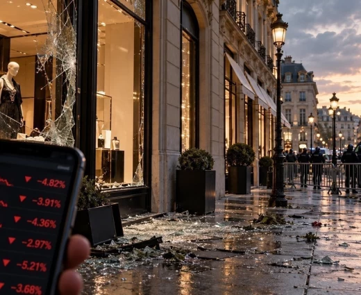 Γαλλία: Από τις λεηλασίες των μπουτίκ στο sell off των μετοχών πολυτελείας