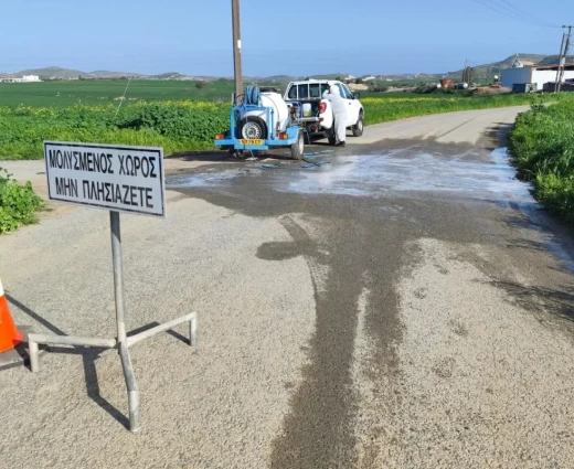 Νέα κρούσματα αφθώδους σε Δρομολαξιά και Μενεού