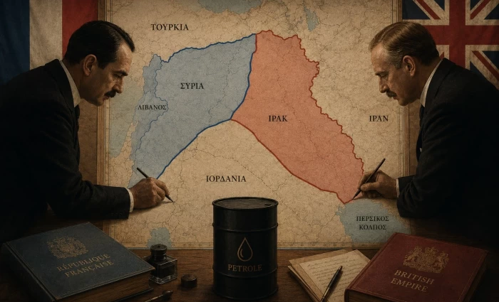 Πώς δύο άνδρες «καταδίκασαν» τη Μέση Ανατολή πριν από 110 χρόνια