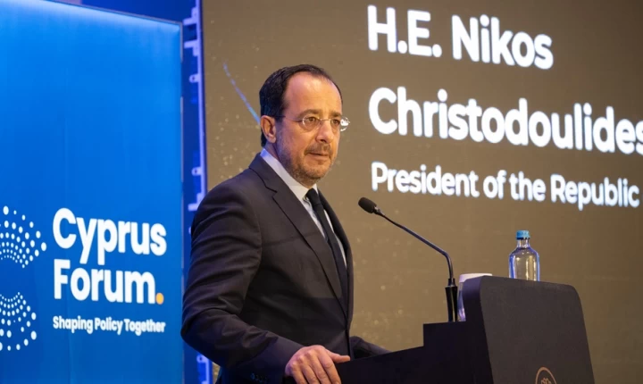 ΠτΔ στο Cyprus Forum: Η Δημοκρατία μας δεν βρίσκεται σε παρακμή, η Δημοκρατία μας δοκιμάζεται